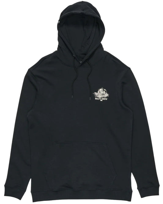 SALTY CREW Day Charter MW Mens Hoodie - Black
