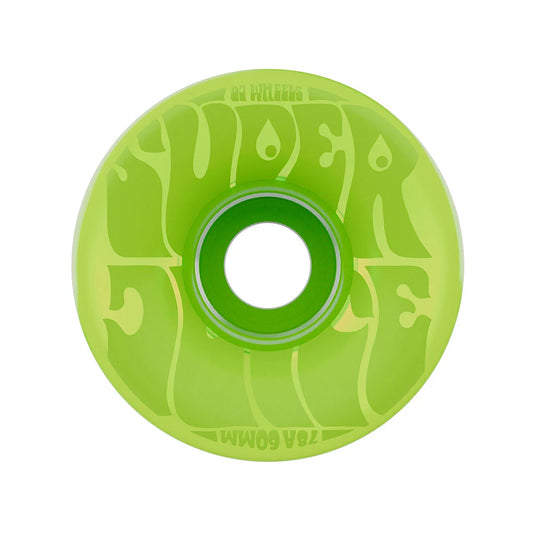 OJ WHEELS 78A Bubble Gum Super Juice 60mm Skateboard Wheels - Green