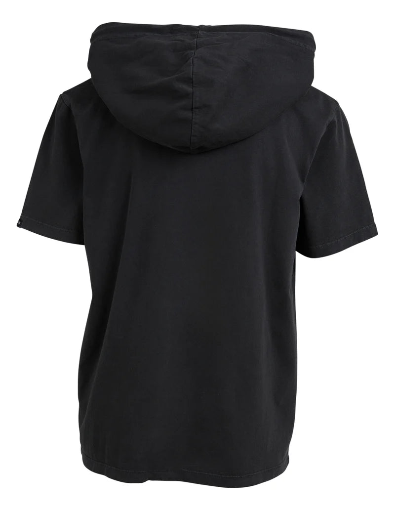 ST GOLIATH Nationals Youth Hooded Tee - Washed Black