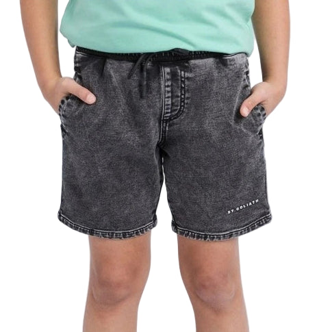 ST GOLIATH Fairhaven Youth Short - Washed Black