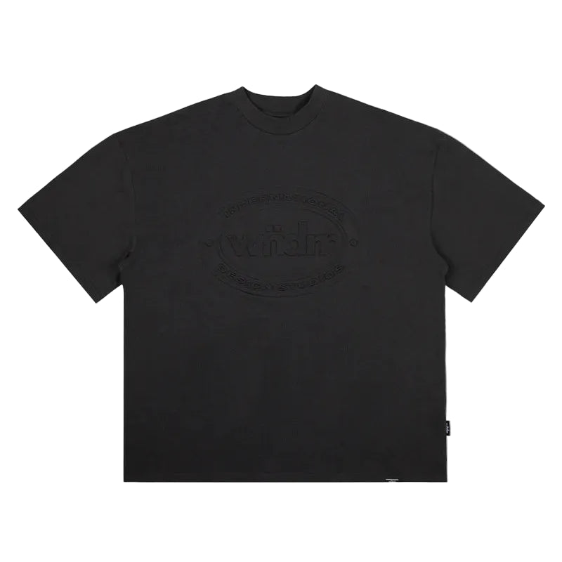 WNDRR Token Heavy Weight Mens Tee - Faded Black
