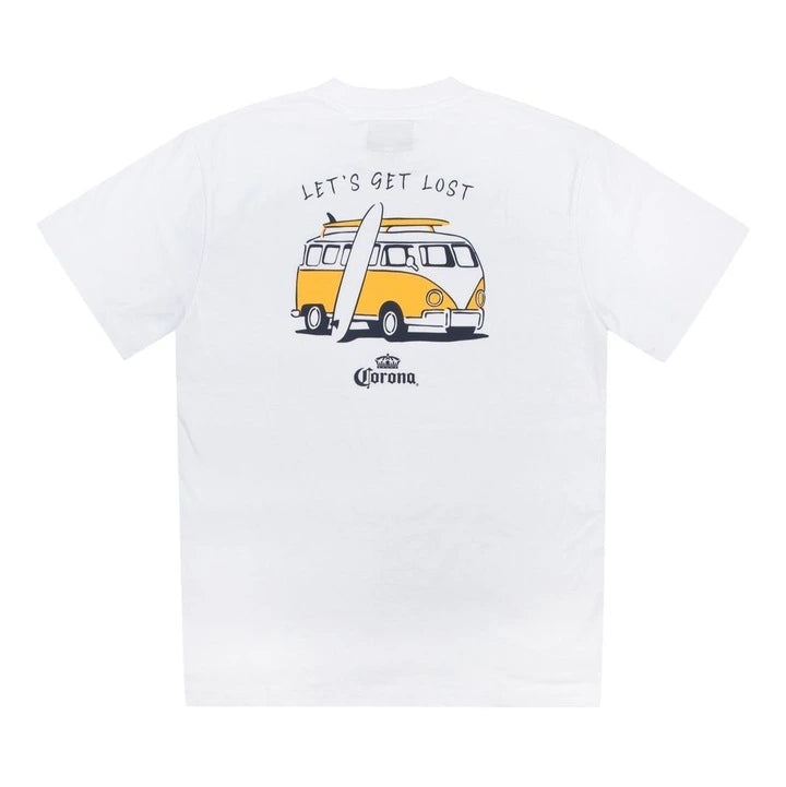 GILROY CO. Corona Kombi Mens Tee - White