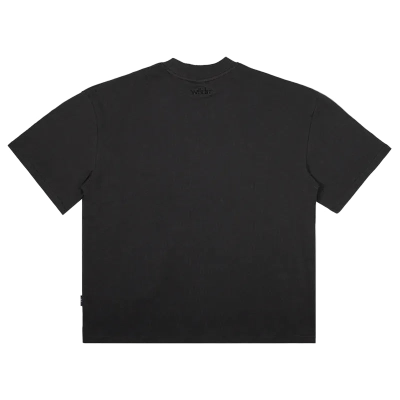 WNDRR Token Heavy Weight Mens Tee - Faded Black