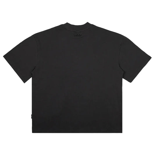 WNDRR Token Heavy Weight Mens Tee - Faded Black
