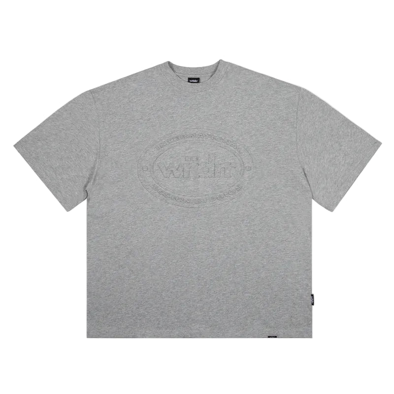 WNDRR Token Heavy Weight Mens Tee - Grey Marle