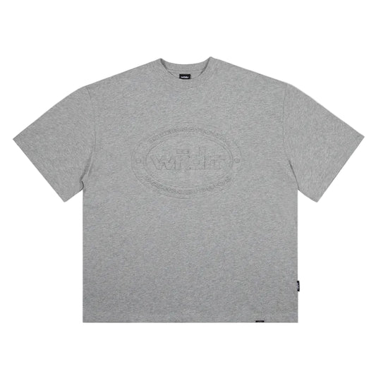WNDRR Token Heavy Weight Mens Tee - Grey Marle