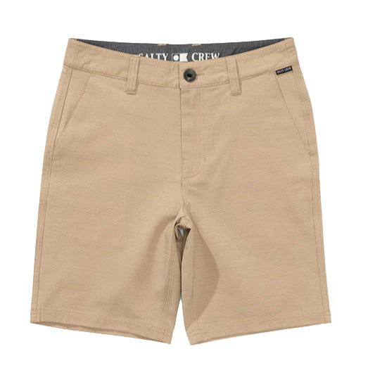 SALTY CREW Drifter 19 Slub Hybrid Mens Short - Khaki