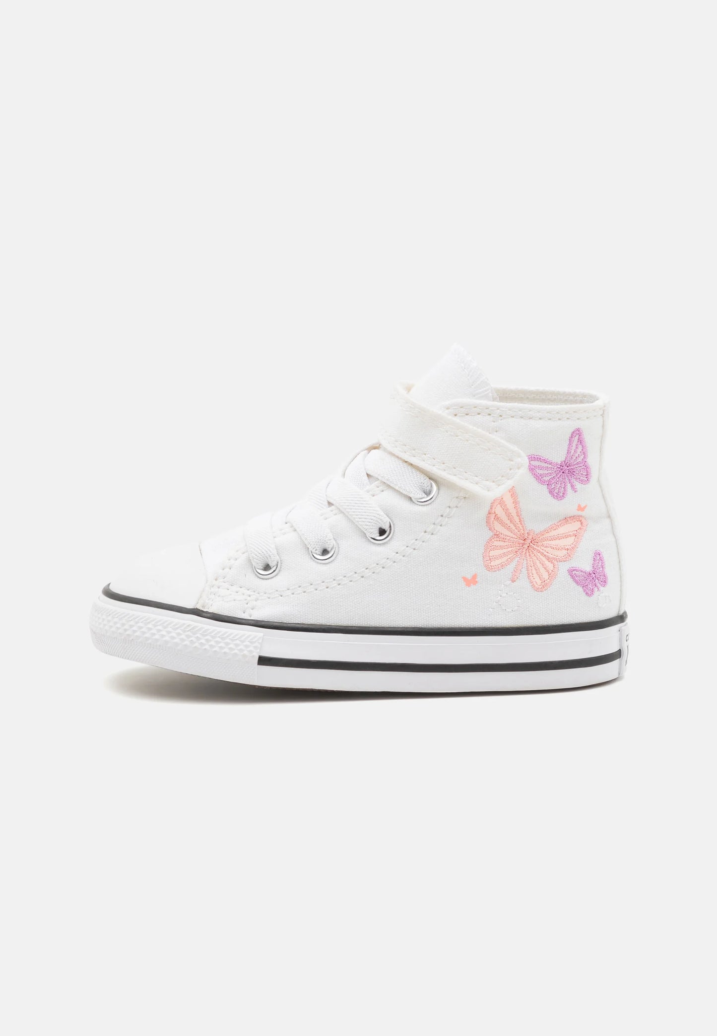 CONVERSE Chuck Taylor Festival 1V Infant Hi Shoe - White/Pink Phase/Grape Fizz