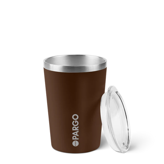 PARGO 12oz Insulated Coffee Cup - Chocolate Brown