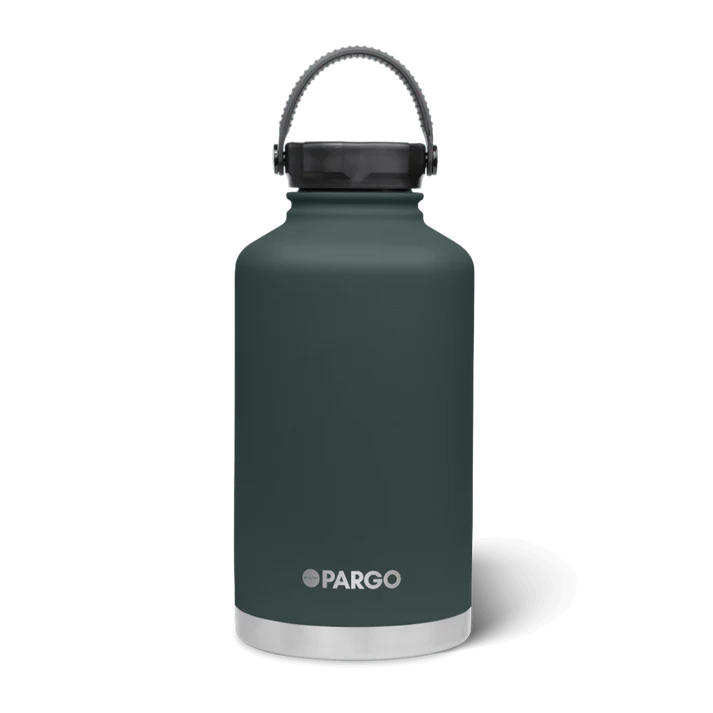 PARGO 1890ml Insulated Growler Drink Bottle - BBQ Charcoal
