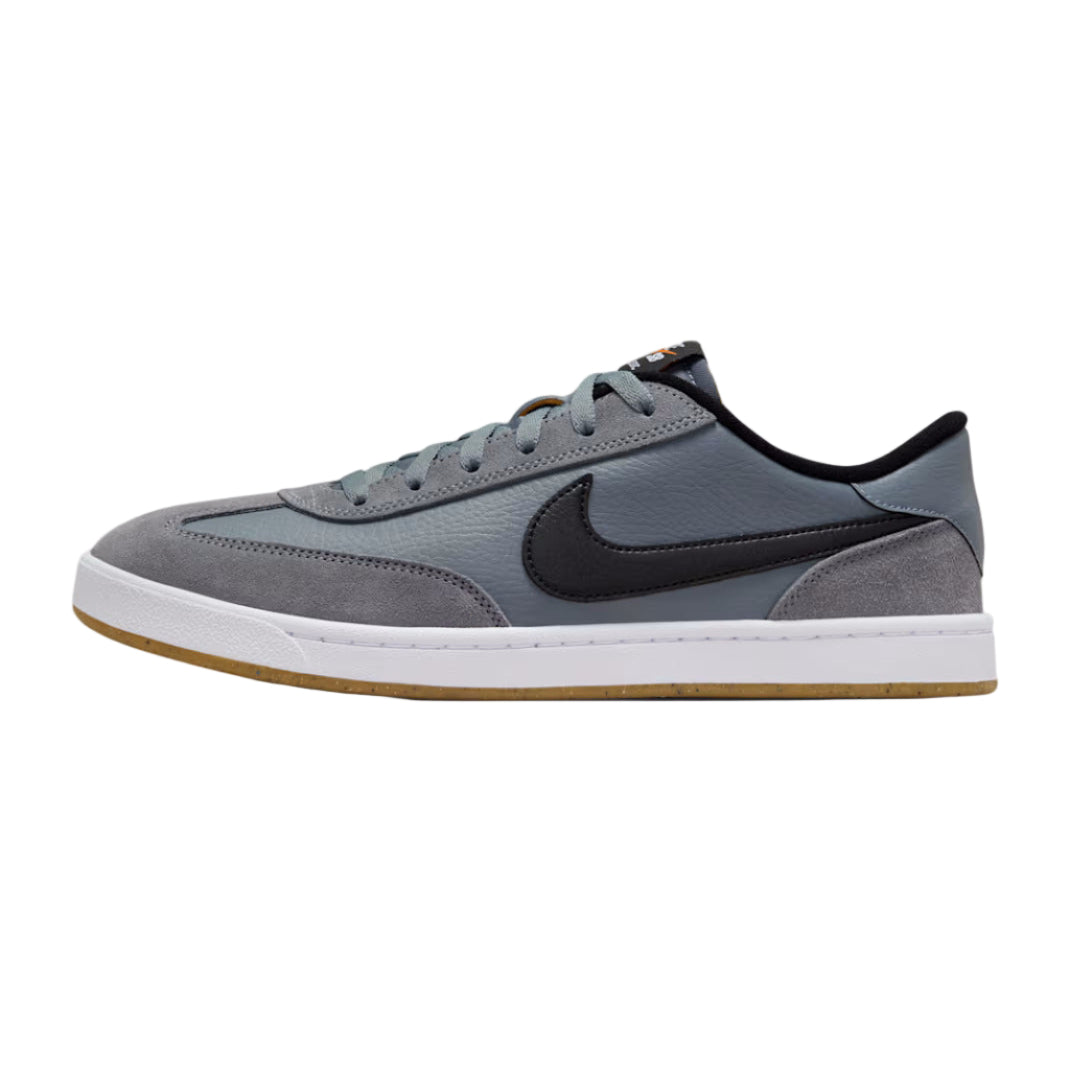NIKE SB FC Classic Shoe - Cool Grey/White/Vivid Orange/Black