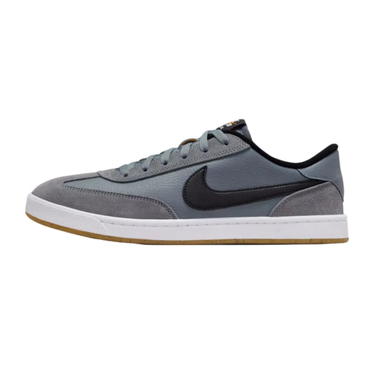 NIKE SB FC Classic Shoe - Cool Grey/White/Vivid Orange/Black