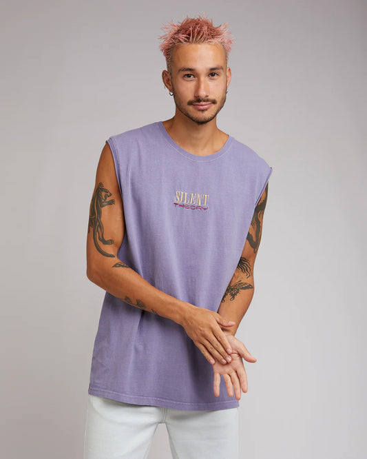 SILENT THEORY Groove Mens Tank - Violet