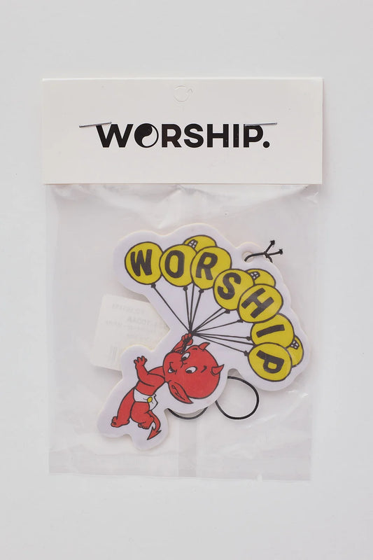 WORSHIP Basement Air Freshener - White