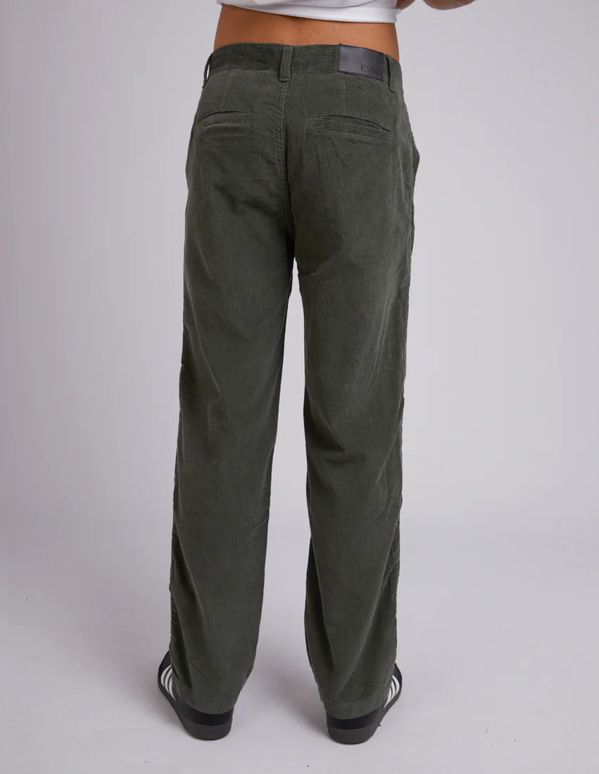 SILENT THEORY Cord Mens Pant - Forrest
