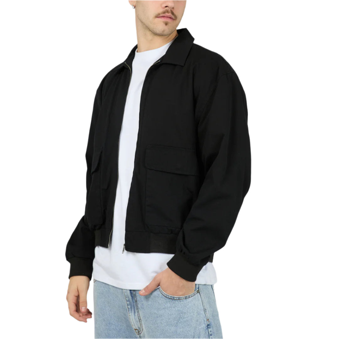 SILENT THEORY Ranger Mens Jacket - Washed Black