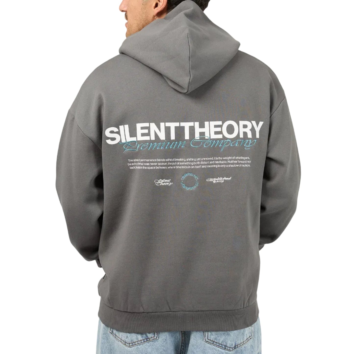 SILENT THEORY Echo Mens Hoodie - Coal