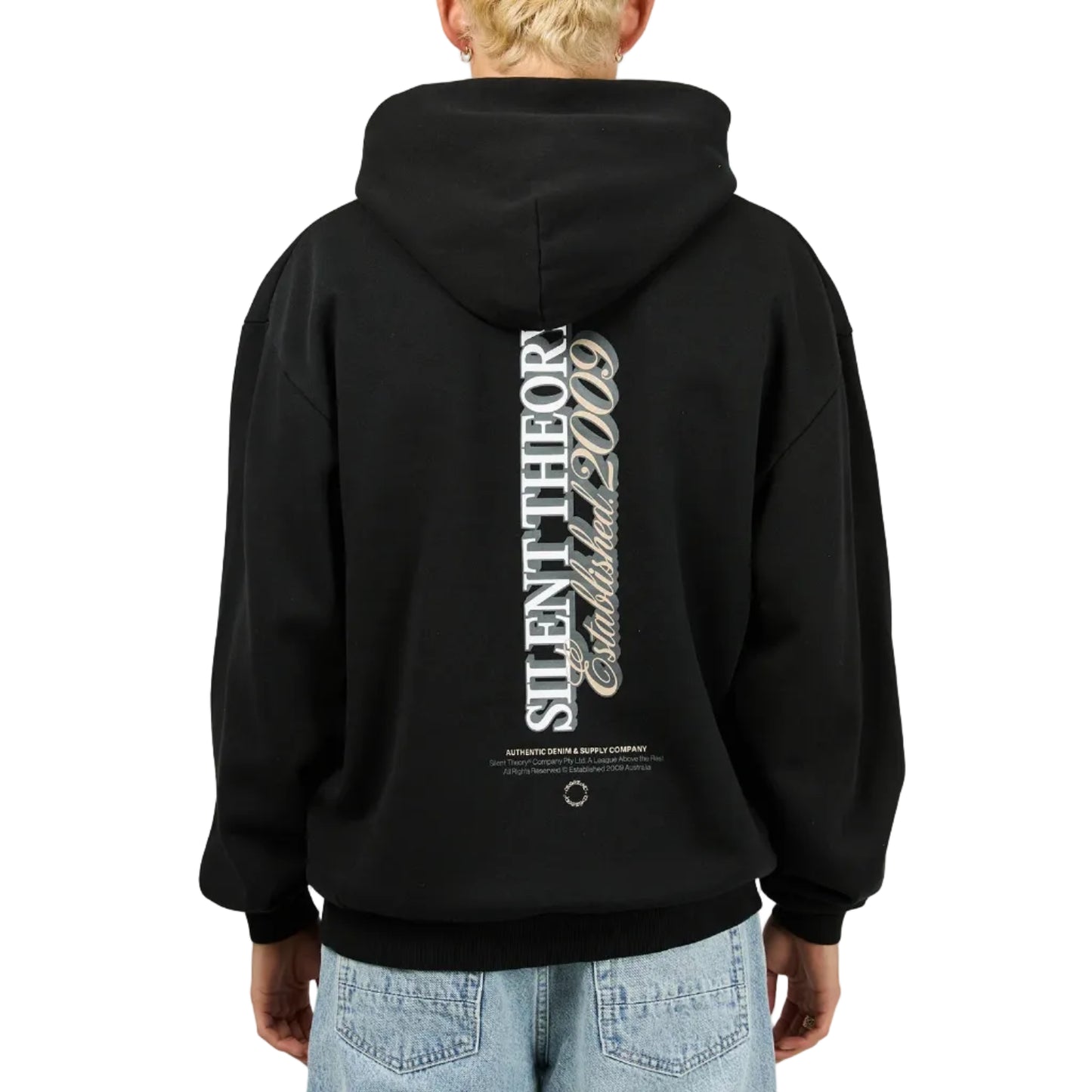 SILENT THEORY Formation Mens Hoodie - Black