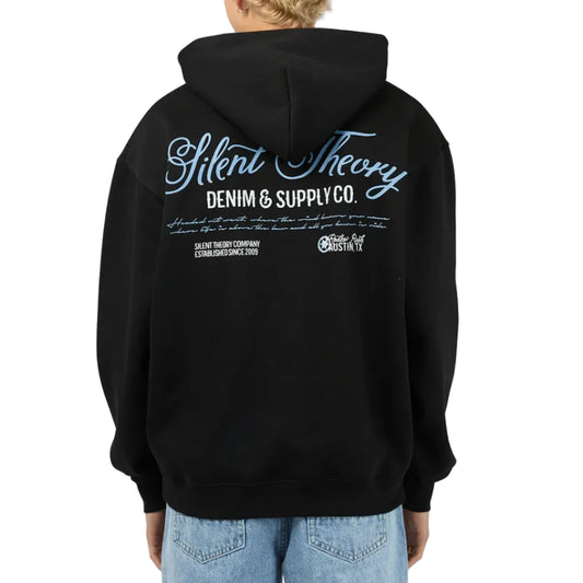 SILENT THEORY Rider Hoodie - Black