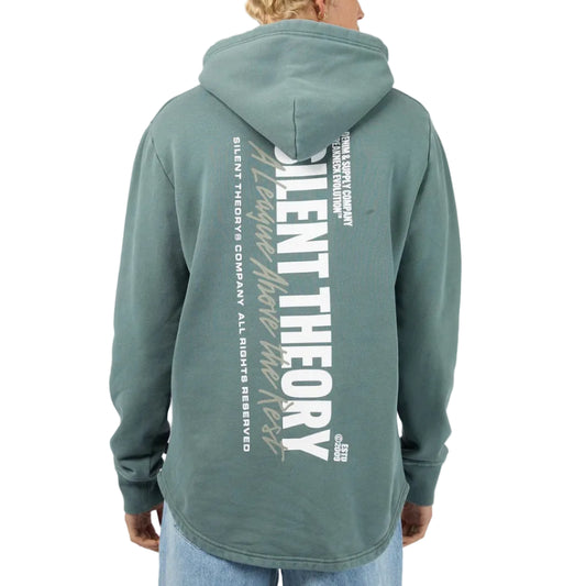 SILENT THEORY League Scoop Hoodie - Blue