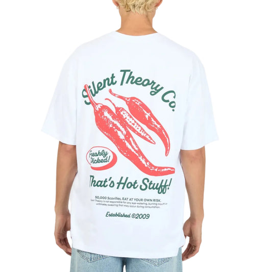 SILENT THEORY Hot Stuff Tee - White