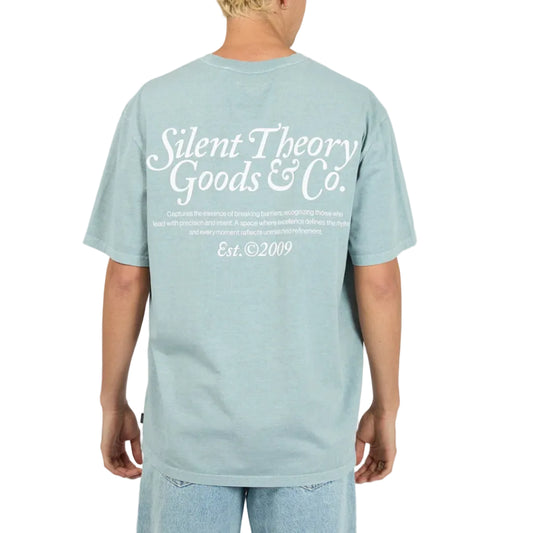 SILENT THEORY Barrier Tee - Surf Spray