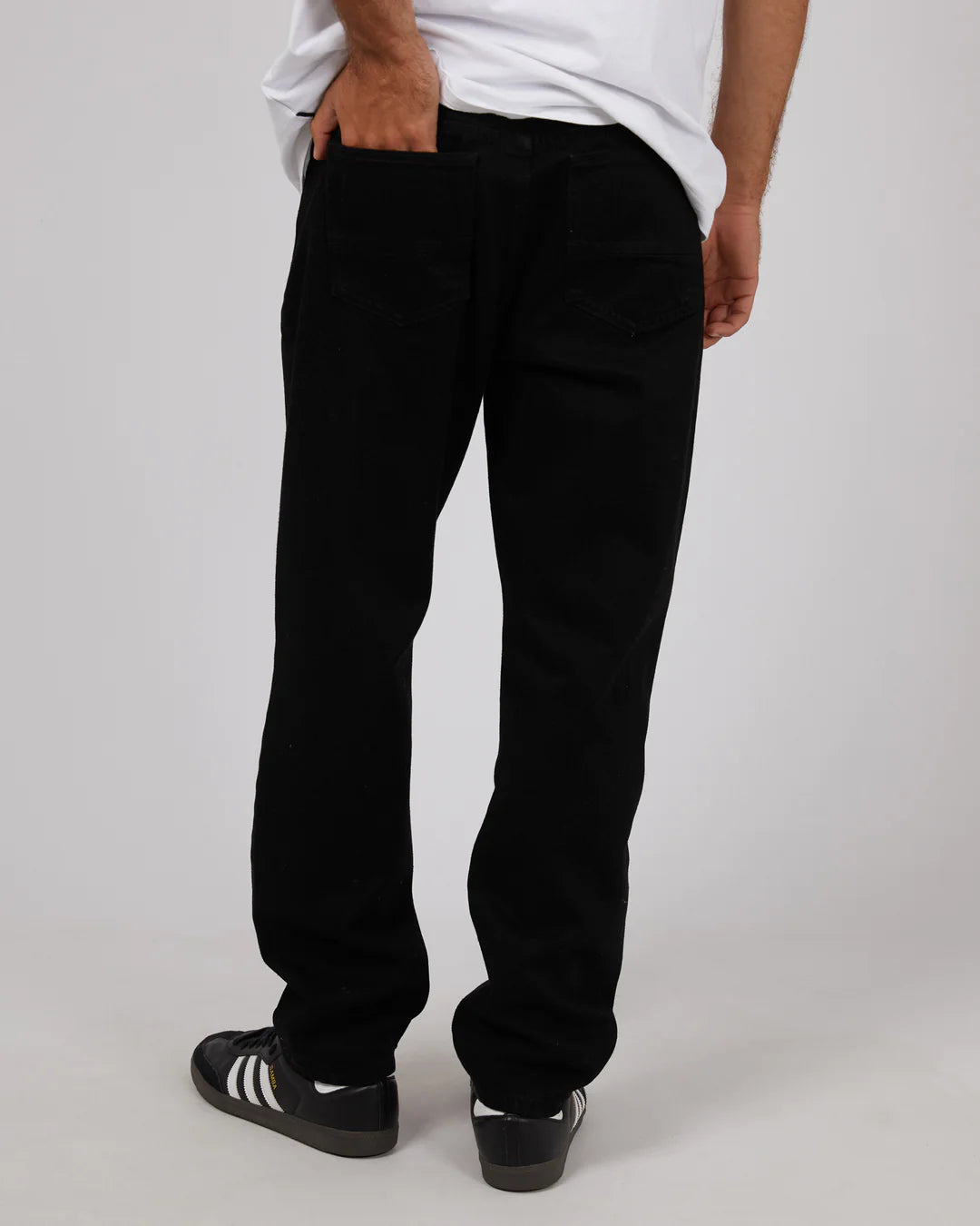 SILENT THEORY A3 Soho Mens Jean - Black