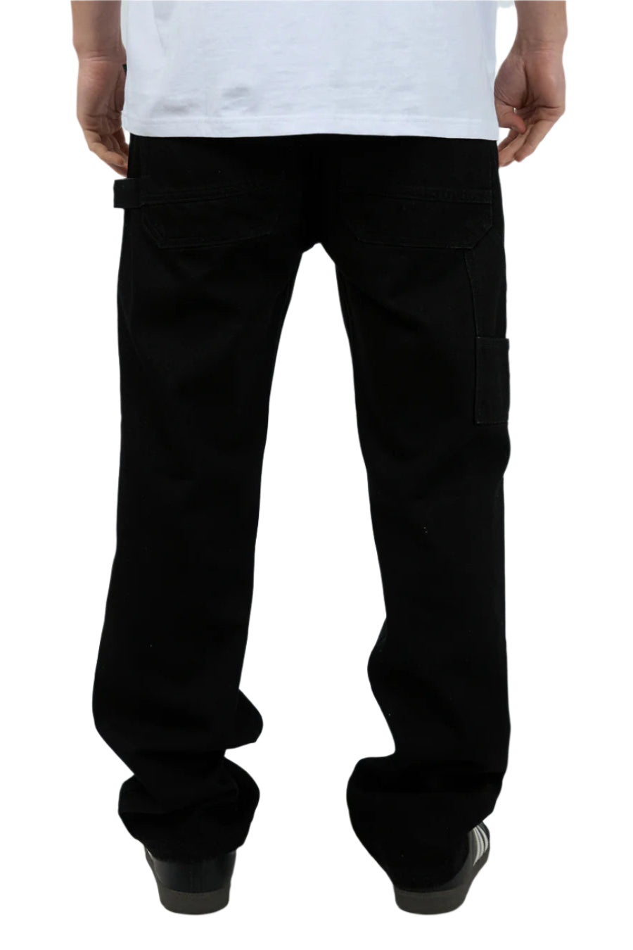 SILENT THEORY Carpenter Mens Pant - Washed Black