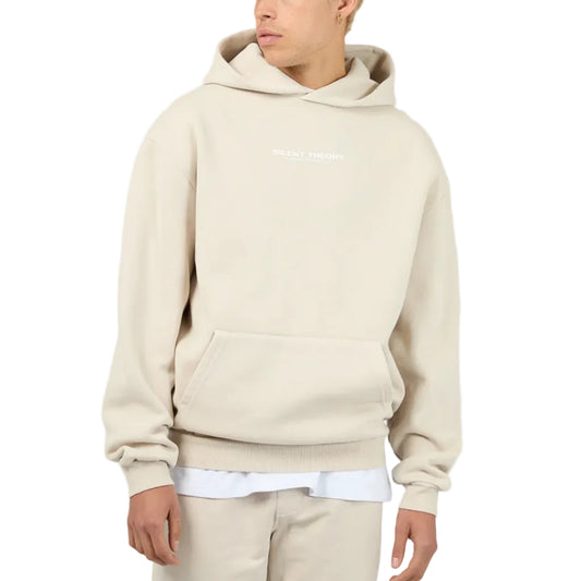 SILENT THEORY Essential Theory Hoodie - Chalk