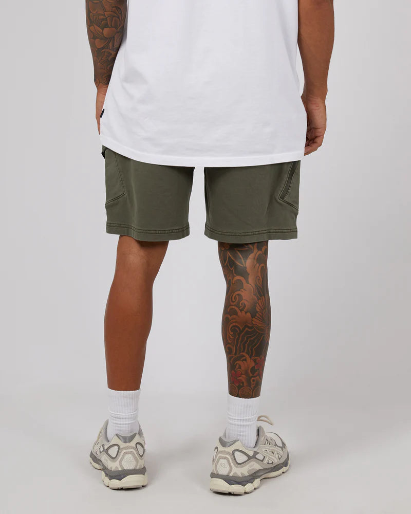 ST GOLIATH Gully Mens Cargo Shorts - Khaki