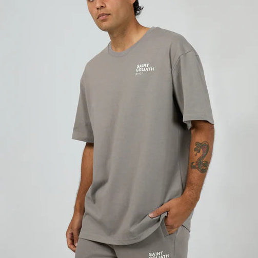 ST GOLIATH Kinetic Mens Tee - Smoke