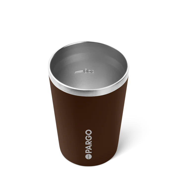 PARGO 12oz Insulated Coffee Cup - Chocolate Brown