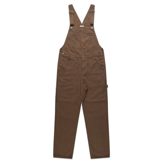AS COLOUR Canvas Mens Overalls - Walnut