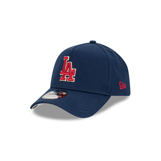 NEW ERA Los Angeles Dodgers 9FORTY A-Frame Snapback Cap - Cardinal/Ocean