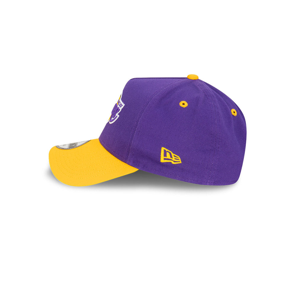 NEW ERA Los Angeles Lakers Two Tone 9FORTY A-Frame Snapback Cap - Team