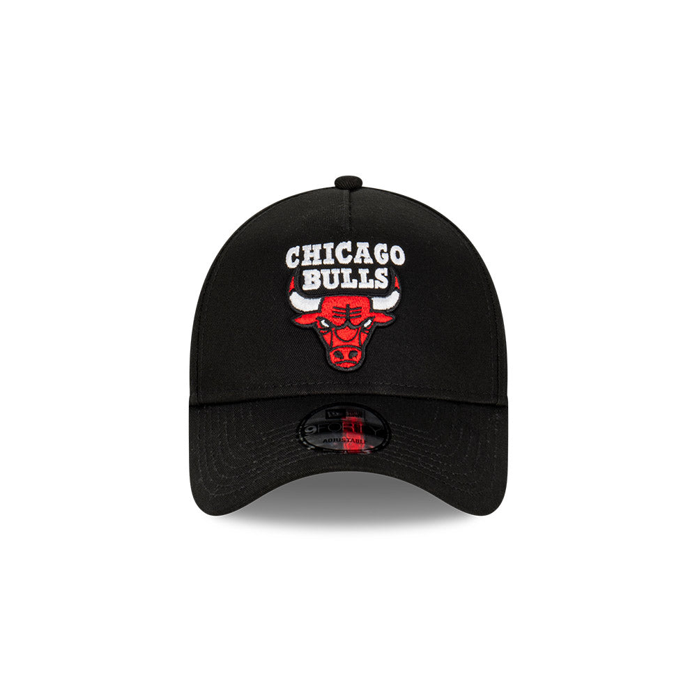 NEW ERA Chicago Bulls Champions 9FORTY A-Frame Snapback Cap - Black/Team