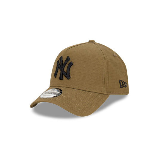 NEW ERA New York Yankees 9FORTY A-Frame Snapback Cap - Ripstop Olive/Blk