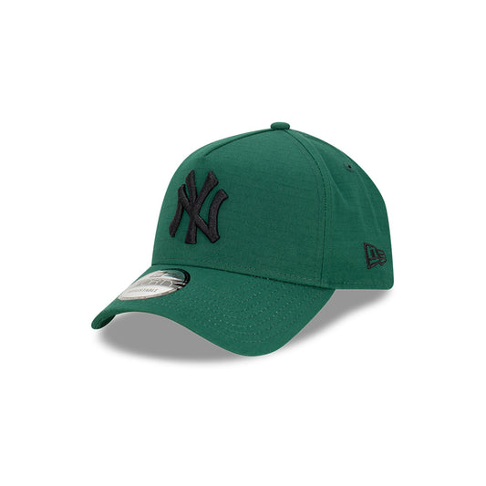 NEW ERA New York Yankees 9FORTY A-Frame Snapback Cap - Ripstop Dark Green/Blk