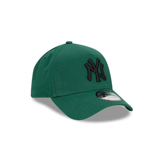 NEW ERA New York Yankees 9FORTY A-Frame Snapback Cap - Ripstop Dark Green/Blk