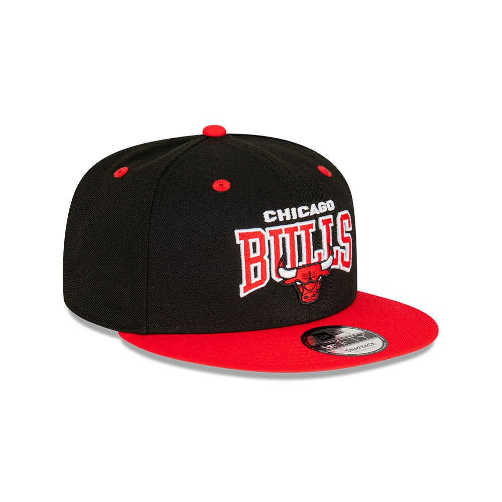 NEW ERA Chicago Bulls Two Tone Pro 9FIFTY Snapback Cap - Black/Team