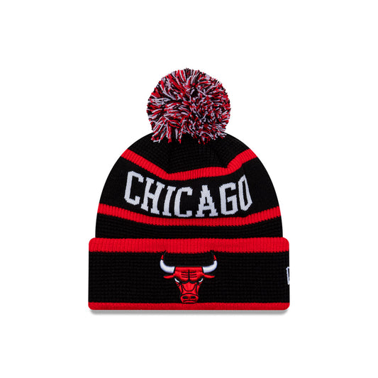 NEW ERA Chicago Bulls Medium Knit Beanie - Black/Red