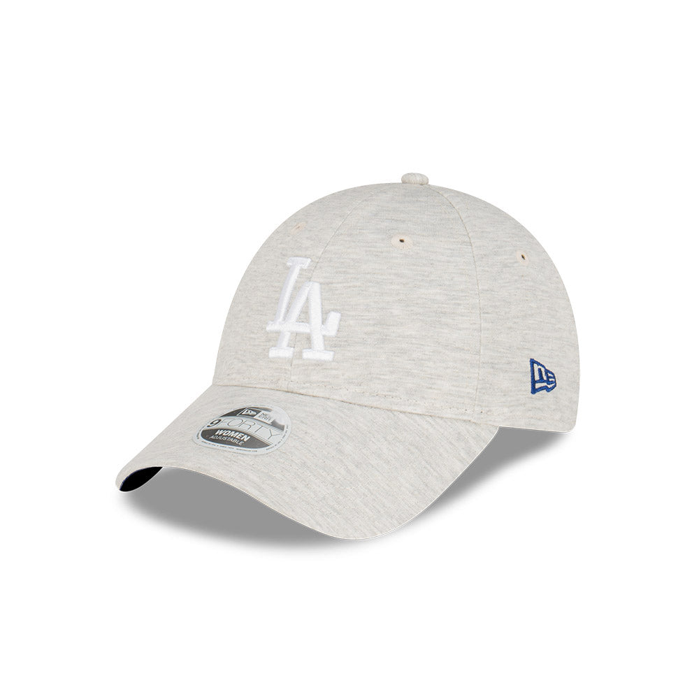 NEW ERA Los Angeles Dodgers Jersey 9FORTY Womens Strapback Cap - Grey Heather/Dark Royal