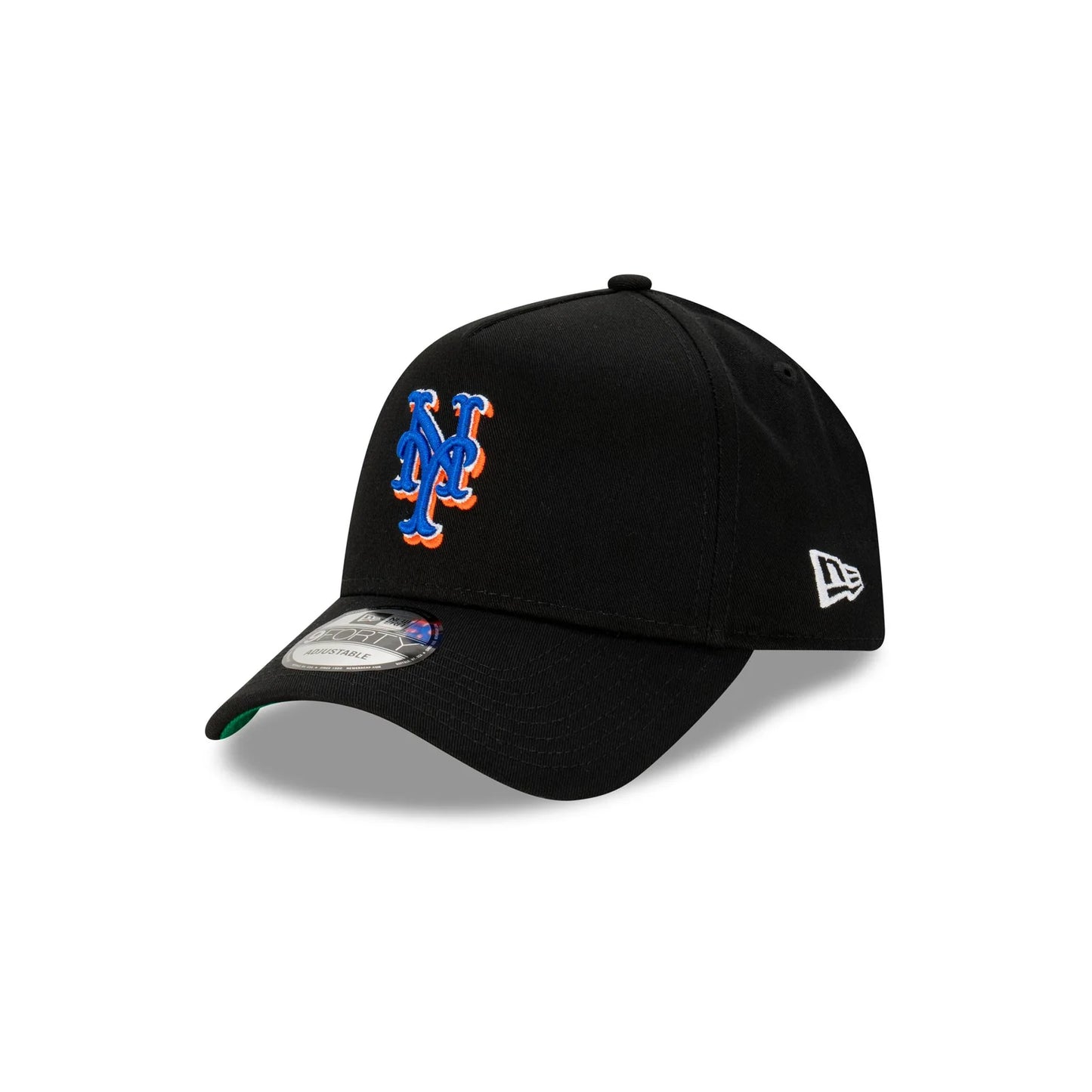 NEW ERA New York Mets Anniversary 9FORTY A-Frame Snapback Cap - Black/Grey