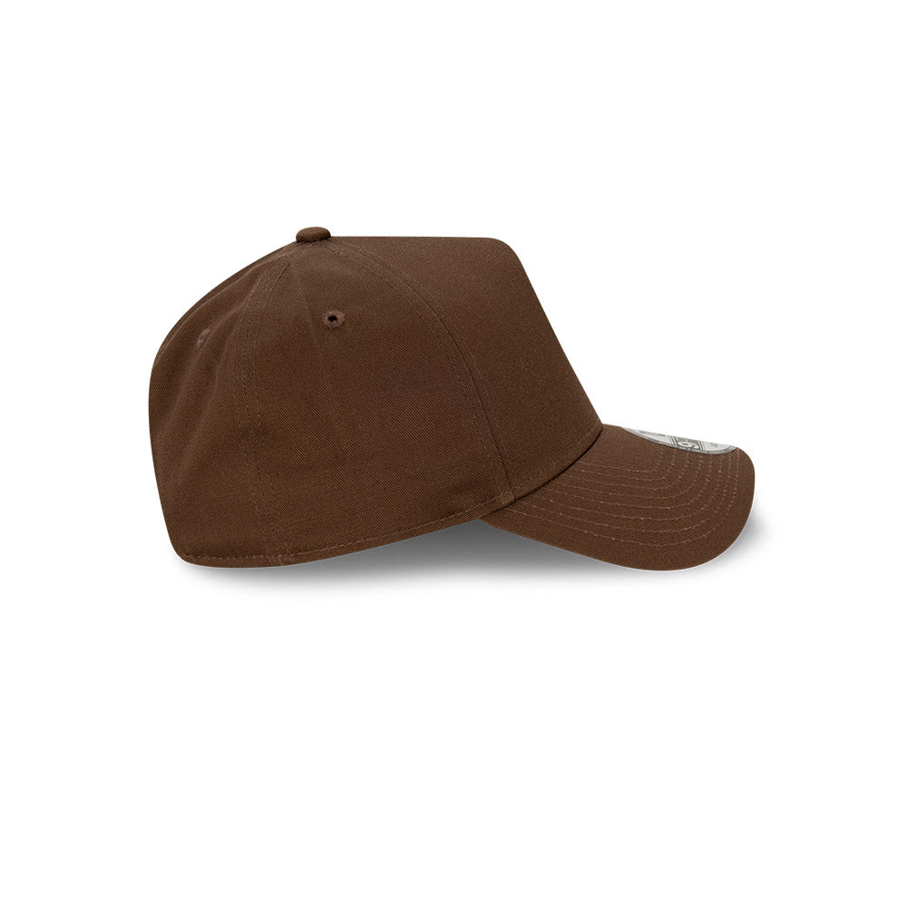 NEW ERA Essentials 9FORTY A-Frame Snapback Cap - Walnut/Grey