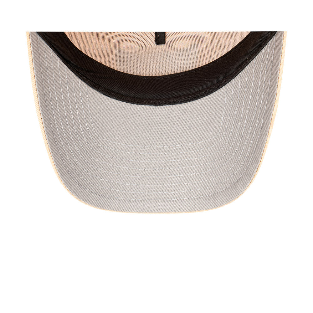 NEW ERA Los Angeles Dodgers 9FORTY A-Frame Snapback Cap - Peach/White/Grey UV