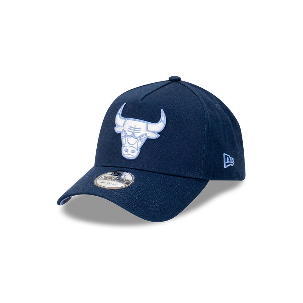 NEW ERA Chicago Bulls 9FORTY A-Frame Snapback Cap - Midnight Ice