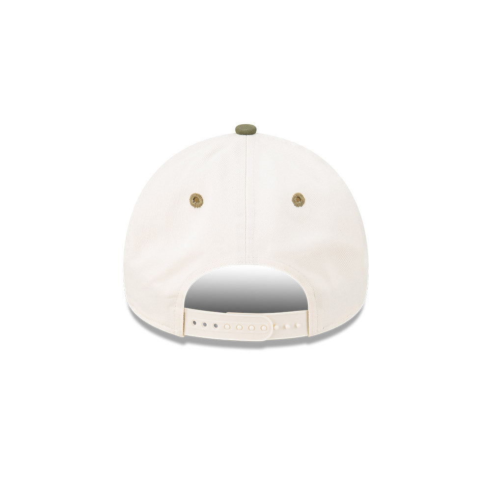 NEW ERA Chicago Bulls 9FORTY A-Frame Snapback Cap - Winecork/Olive