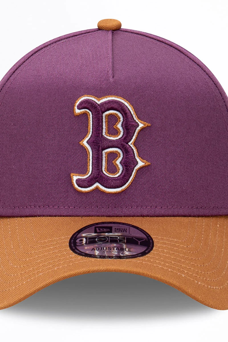 NEW ERA Boston red Sox 9FORTY A-Frame Snapback Cap - Peanut Butter & Jelly