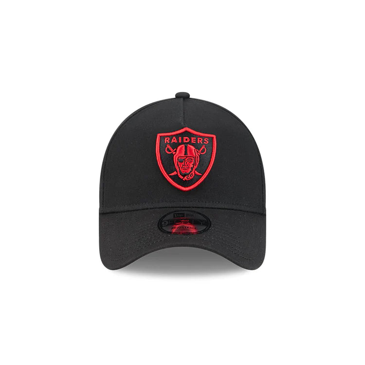 NEW ERA Las Vegas Raiders 9FORTY A-Frame Snapback Cap - Black/Scarlet