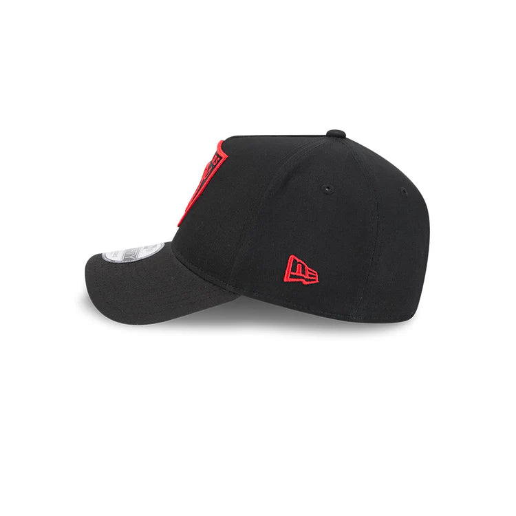 NEW ERA Las Vegas Raiders 9FORTY A-Frame Snapback Cap - Black/Scarlet